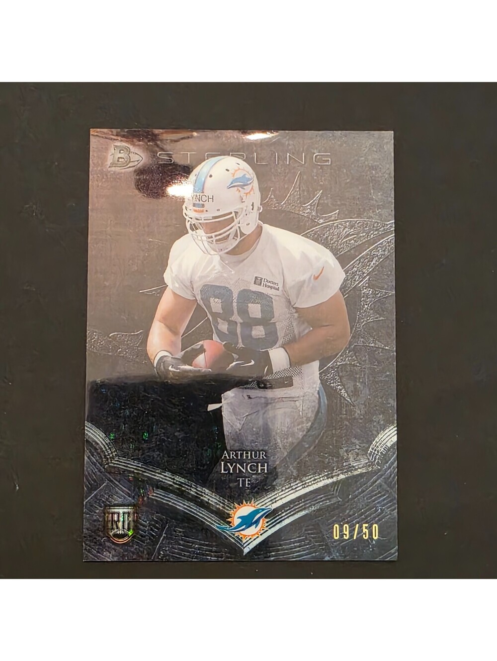 2014 Bowman Sterling - Arthur Lynch #53 (RC) Sterling Pulsar Refractor /50
